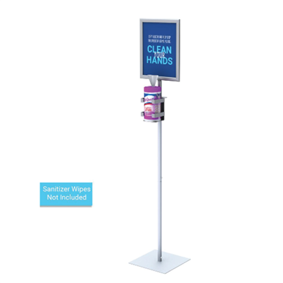 Hand Sanitizer Wipes Dispenser Stand