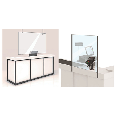 Permanent Sneeze Shield Options