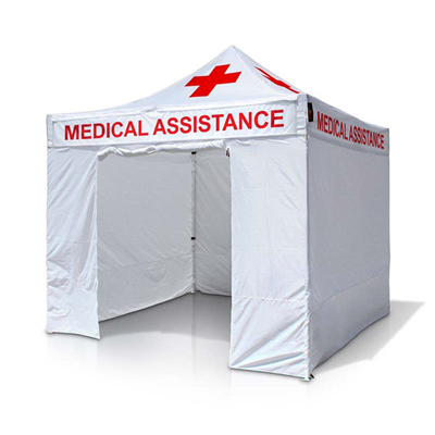 Donation/Pickup/Testing Tent